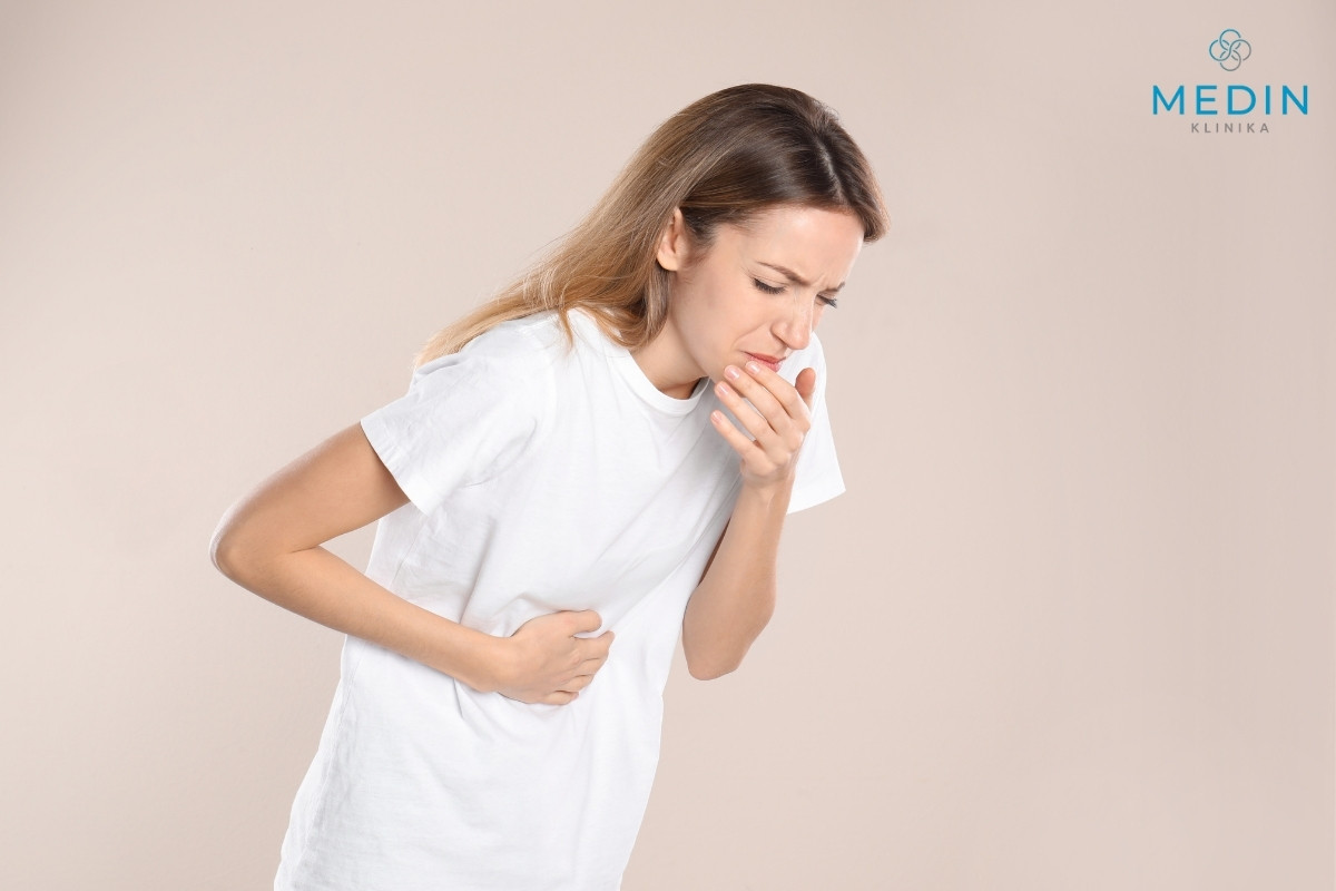 mdłości po jedzeniu